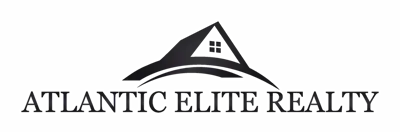 Atlantic Elite Realty Roofline Wordmark logo