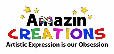 Amazin Creations Colour Wordmark logo
