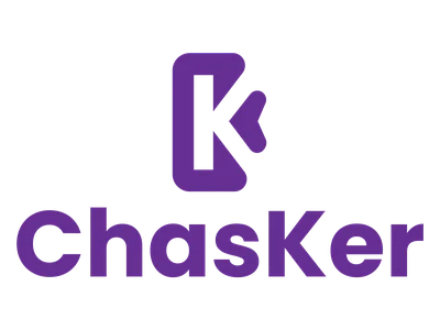 Chasker Stacked logo