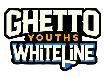 Ghetto Youths Whiteline Simplified logo