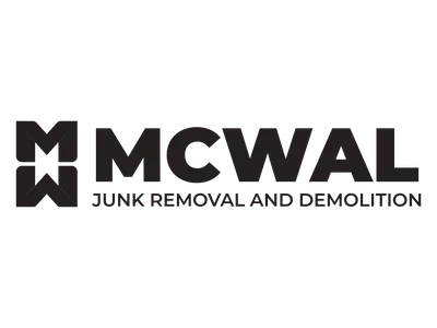 Mcwal Junk Removal Wordmark logo